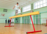 Бревно гимнастическое напольное постоянной высоты (700 мм) (5 м) - fgospostavki.ru - Тюмень