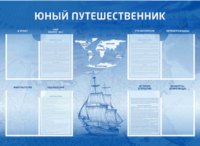 Стенд-уголок "Юный путешественник" - fgospostavki.ru - Тюмень