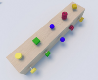 Развивающая панель «Винтовые цветочки » - fgospostavki.ru - Тюмень