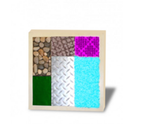 Тактильно-развивающая панель с разными текстурами - fgospostavki.ru - Тюмень