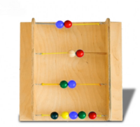 Тактильно-развивающая панель с текстурами и радужными шариками - fgospostavki.ru - Тюмень