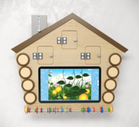 Интерактивный бизиборд с программным логопедическим комплексом и элементами «Избушка» - fgospostavki.ru - Тюмень