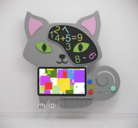 Интерактивный бизиборд с программным логопедическим комплексом и элементами «Кошечка» - fgospostavki.ru - Тюмень