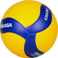 Мяч волейбольный Mikasa V300W (размер 5, синтетическая кожа, профессиональный) - fgospostavki.ru - Тюмень