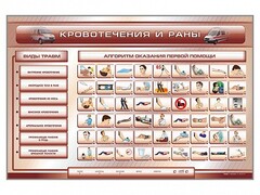 Трехсекционный базовый комплект "Травмы. Кровотечения. Ожоги" для учащихся общеобразовательных учреждений - fgospostavki.ru - Тюмень