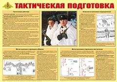 Плакат "Тактическая подготовка" - fgospostavki.ru - Тюмень