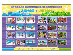 Интерактивный стенд "Правила безопасного поведения Зимой и Летом" - fgospostavki.ru - Тюмень