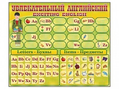 Комплект оборудования "Английский алфавит" с комплектом тематических магнитов - fgospostavki.ru - Тюмень