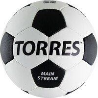 Мяч футбольный TORRES Main Stream (размер 4, синтетическая кожа, тренировочный) - fgospostavki.ru - Тюмень