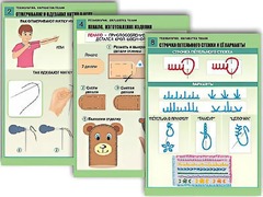 Комплект таблиц "Технология. Обработка ткани" (12 таблиц, А1, ламинированные) - fgospostavki.ru - Тюмень