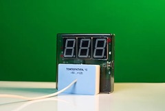 Датчик температуры с независимой индикацией (термометр демонстрационный) - fgospostavki.ru - Тюмень