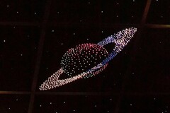 Потолок "Звездное небо с анимационным фибероптическим эффектом сатурн" - fgospostavki.ru - Тюмень