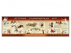 Настенное полотно "История Олимпийских игр" - fgospostavki.ru - Тюмень