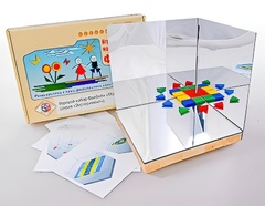 Игровой набор Фребеля "Мозаика геометрическая 3D" - fgospostavki.ru - Тюмень