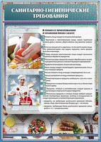 Стенд "Санитарно-гигиенические требования" - fgospostavki.ru - Тюмень
