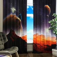 Комплект светонепроницаемых штор "Марсианская одиссея" - fgospostavki.ru - Тюмень