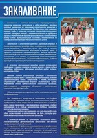 Стенд "Закаливание" - fgospostavki.ru - Тюмень