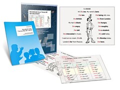 Комплект кодотранспарантов "Глагол BE как смысловой" - fgospostavki.ru - Тюмень