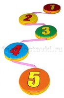 Дорожка "Змейка-шагайка-геометрическая" с цифрами - fgospostavki.ru - Тюмень