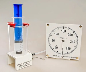 Прибор для изучения газовых законов (с манометром) - fgospostavki.ru - Тюмень