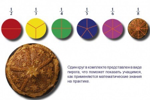 Учебно-игровой комплекс на магнитах "Доли круга" - fgospostavki.ru - Тюмень