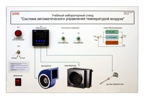 Учебный лабораторный стенд "Система автоматического управления температурой воздуха" - fgospostavki.ru - Тюмень