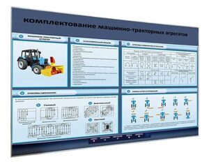 Электрифицированный светодинамический стенд «Комплектование машинно-тракторных агрегатов» - fgospostavki.ru - Тюмень