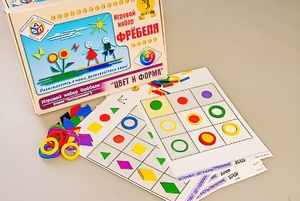 Игровой набор Фребеля "Цвет и форма" (серия "Эксперимент") - fgospostavki.ru - Тюмень
