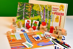 Игровой набор Фребеля "Три медведя" (серия "Сказочный мир". Выпуск 2) - fgospostavki.ru - Тюмень