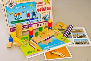Игровой набор Фребеля "Мосты" (серия "Эксперимент") - fgospostavki.ru - Тюмень
