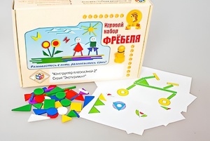 Игровой набор Фребеля "Конструктор плоскостной-2" (Серия "Эксперимент") - fgospostavki.ru - Тюмень