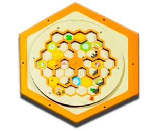 Бизиборд «Пчелиные соты №2» - fgospostavki.ru - Тюмень