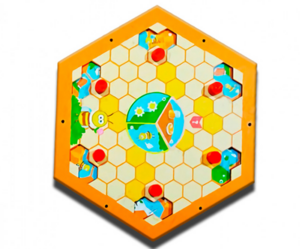 Бизиборд «Пчелиные соты №6» - fgospostavki.ru - Тюмень