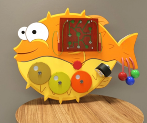 Бизиборд «Рыба-еж» - fgospostavki.ru - Тюмень