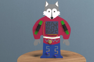 Бизиборд «Серый волчонок» - fgospostavki.ru - Тюмень