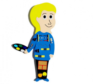 Бизиборд «Юный художник» - fgospostavki.ru - Тюмень