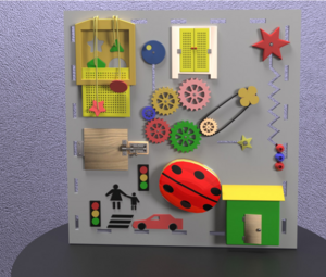 Бизиборд «Яркая мечта» - fgospostavki.ru - Тюмень