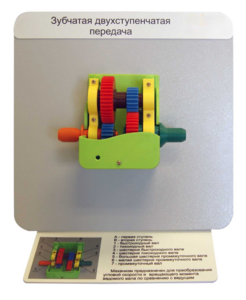 Демонстрационная модель "Зубчатая двухступенчатая передача"  - fgospostavki.ru - Тюмень