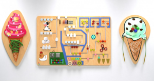 Комплект бизибордов «Фабрика мороженого» - fgospostavki.ru - Тюмень