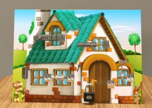 Настенная панель «Замочки» - fgospostavki.ru - Тюмень