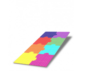 Настенная панель «Разноцветные пазлы» - fgospostavki.ru - Тюмень