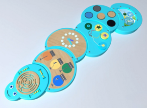 Развивающая панель «Гусеница» - fgospostavki.ru - Тюмень