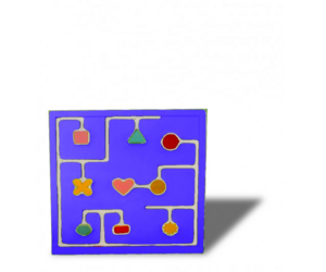 Развивающая панель для изучения движения фигур - fgospostavki.ru - Тюмень