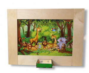 Тактильно-развивающая панель «Мир зверей» - fgospostavki.ru - Тюмень