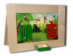 Тактильно-развивающая панель «Животные» - fgospostavki.ru - Тюмень