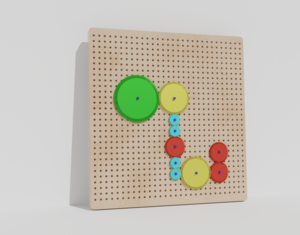 Тактильно–развивающая панель «Механика» - fgospostavki.ru - Тюмень