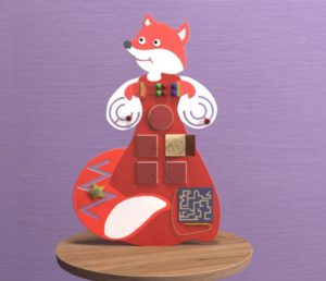 Бизиборд «Лисичка-сестричка» - fgospostavki.ru - Тюмень