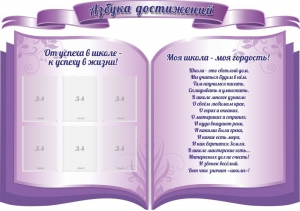 Стенд "Азбука достижений" (резной стенд из 3-х частей) - fgospostavki.ru - Тюмень