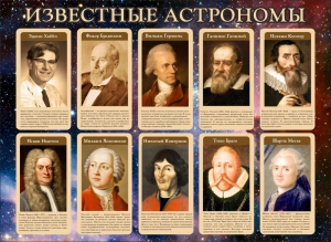 Стенд "Известные астрономы" - fgospostavki.ru - Тюмень