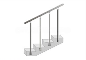 Перила для входной группы - fgospostavki.ru - Тюмень